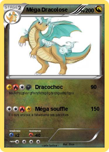 Pokemon Méga Dracolose