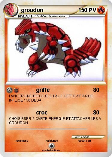Pokemon groudon