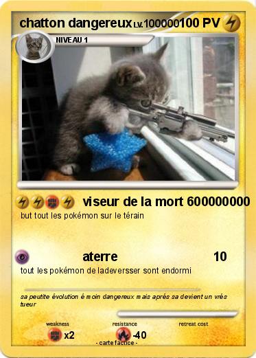 Pokemon chatton dangereux