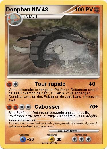 Pokemon Donphan NIV.48