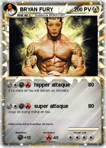 Pokemon BRYAN FURY