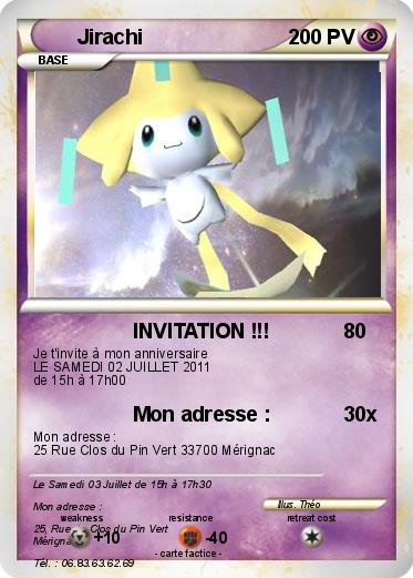 Pokemon Jirachi
