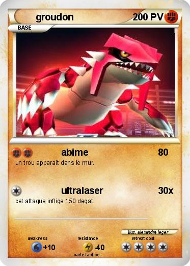 Pokemon groudon