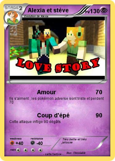 Pokemon Alexia et stève