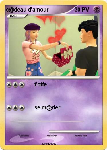 Pokemon c@deau d'amour