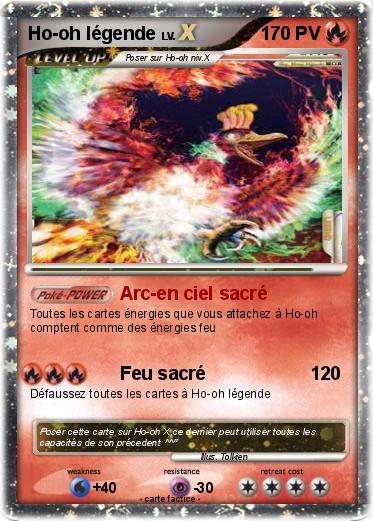 Pokemon Ho-oh légende