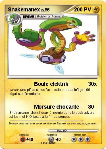 Pokemon Snakemanex