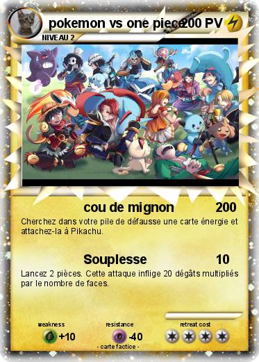 Pokemon pokemon vs one piece
