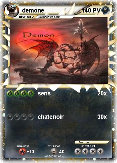 Pokemon demone
