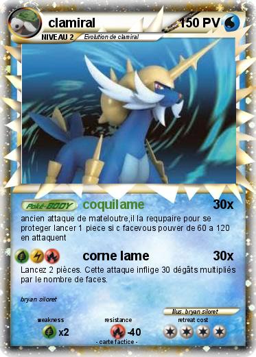 Pokemon clamiral