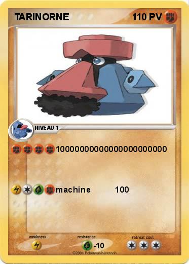 Pokemon TARINORNE