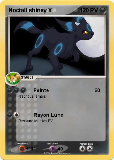 Pokemon Noctali shiney X