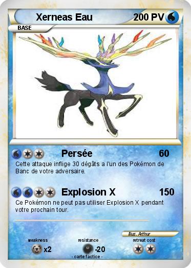 Pokemon Xerneas Eau