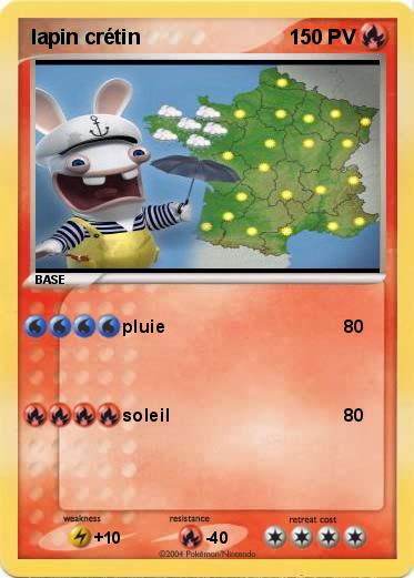 Pokemon lapin crétin