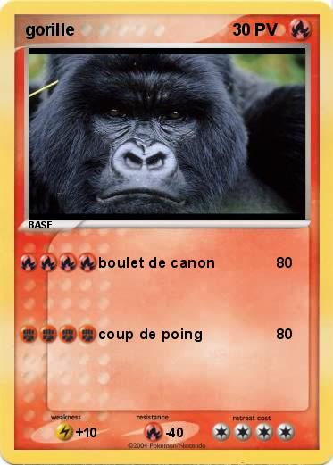 Pokemon gorille