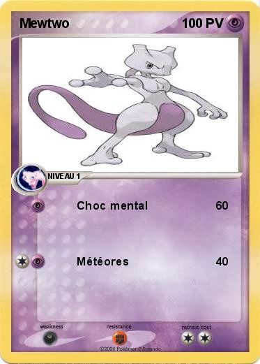 Pokemon Mewtwo