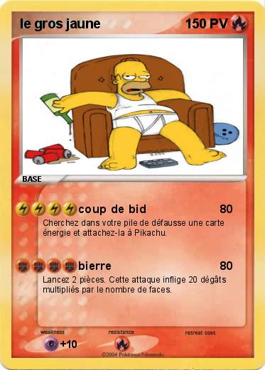 Pokemon le gros jaune