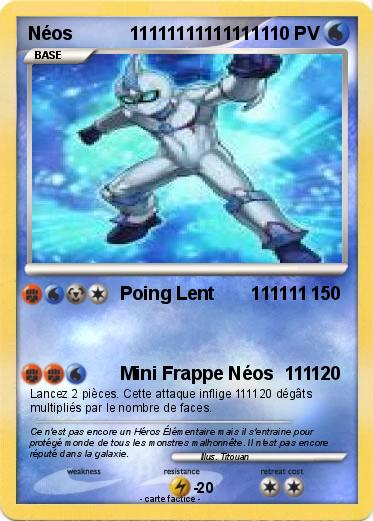 Pokemon Néos           11111111111111