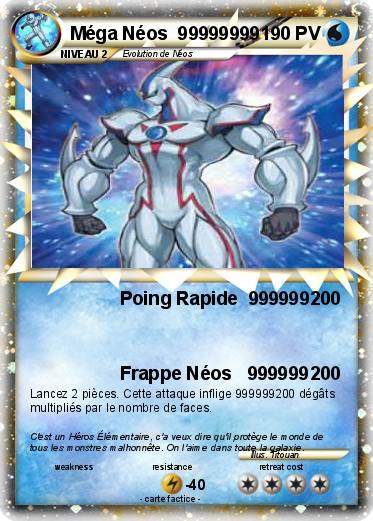 Pokemon Méga Néos  99999999
