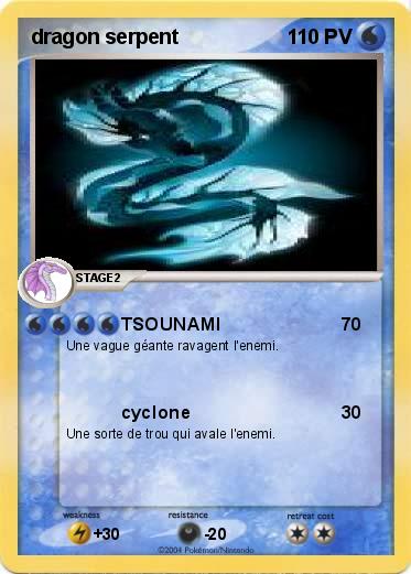 Pokemon dragon serpent