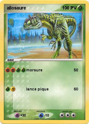 Pokemon allosaure