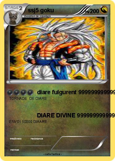 Pokemon ssj5 goku