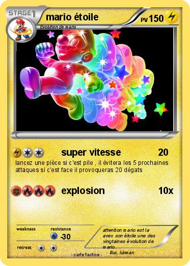 Pokemon mario étoile