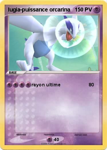 Pokemon lugia-puissance orcarina