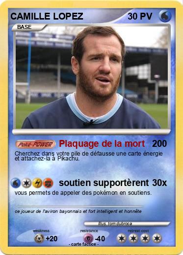 Pokemon CAMILLE LOPEZ
