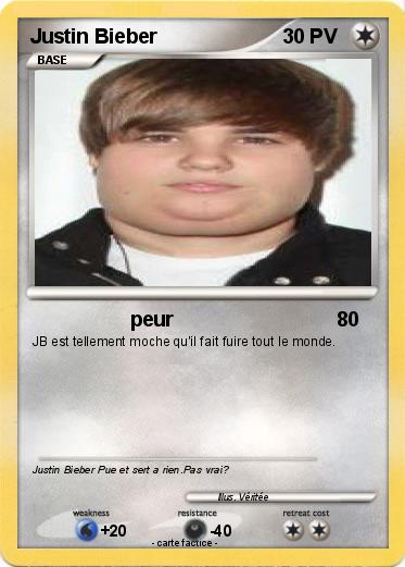 Pokemon Justin Bieber