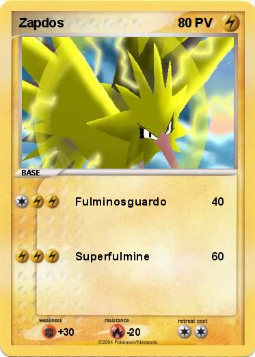 Pokemon Zapdos