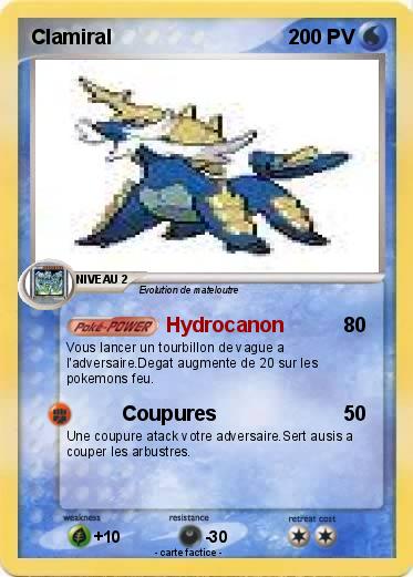 Pokemon Clamiral