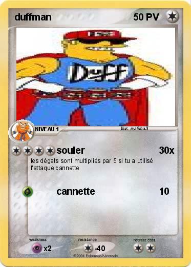Pokemon duffman