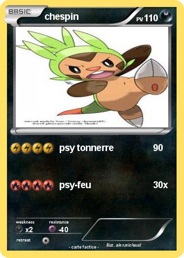 Pokemon chespin