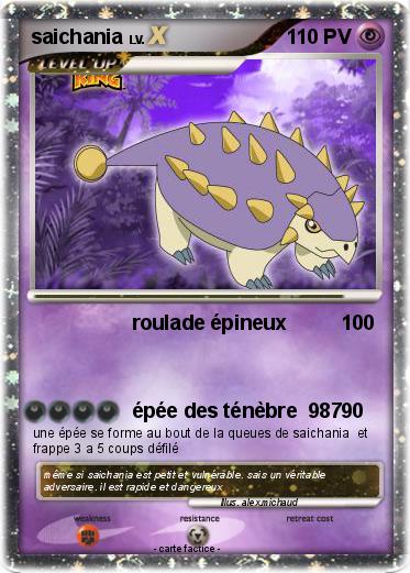 Pokemon saichania