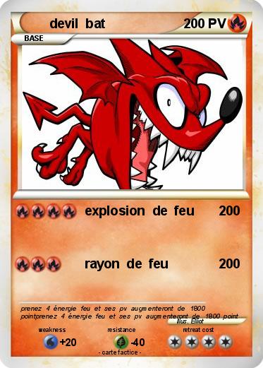 Pokemon devil  bat