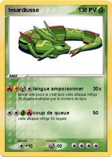 Pokemon lesardiusse