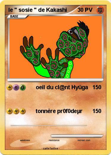 Pokemon le " sosie " de Kakashi