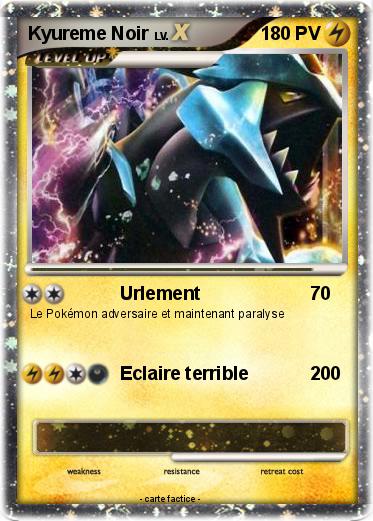 Pokemon Kyureme Noir