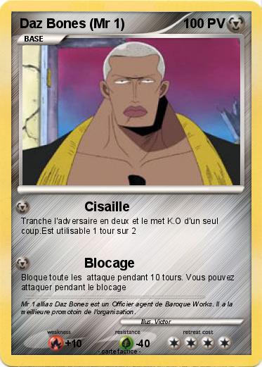 Pokemon Daz Bones (Mr 1)