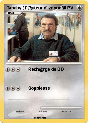 Pokemon Tababy ( l'@uteur d'Iznoud )
