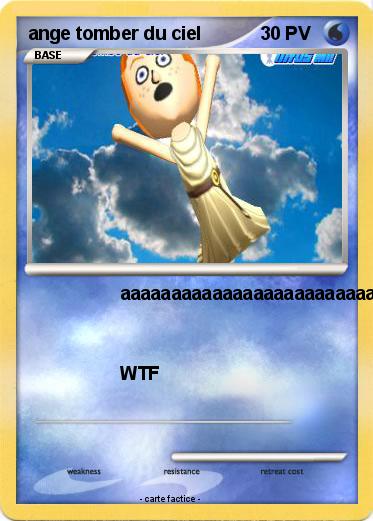 Pokemon ange tomber du ciel