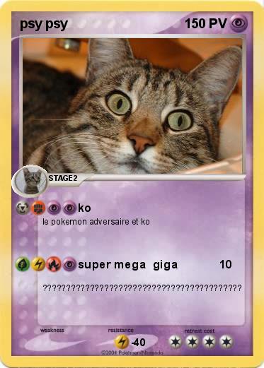 Pokemon psy psy