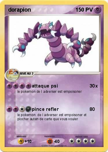 Pokemon dorapion