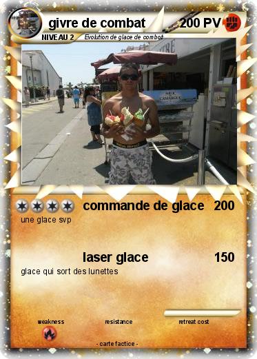 Pokemon givre de combat