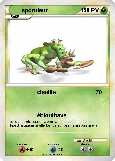 Pokemon sporuleur