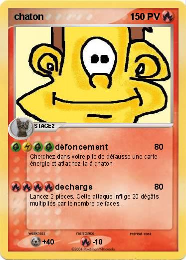 Pokemon chaton