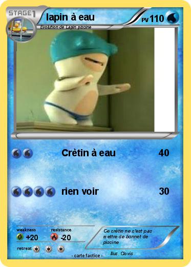 Pokemon lapin à eau