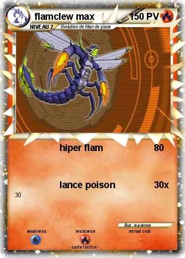 Pokemon flamclew max