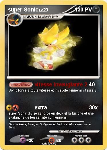 Pokemon super Sonic